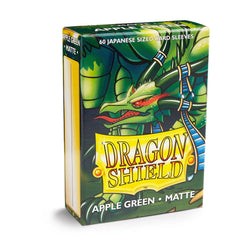 Dragon Shield: Japanese Size 60ct Sleeves - Apple Green (Matte) 