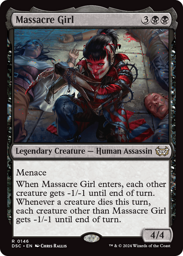 Massacre Girl [Duskmourn: House of Horror Commander] 