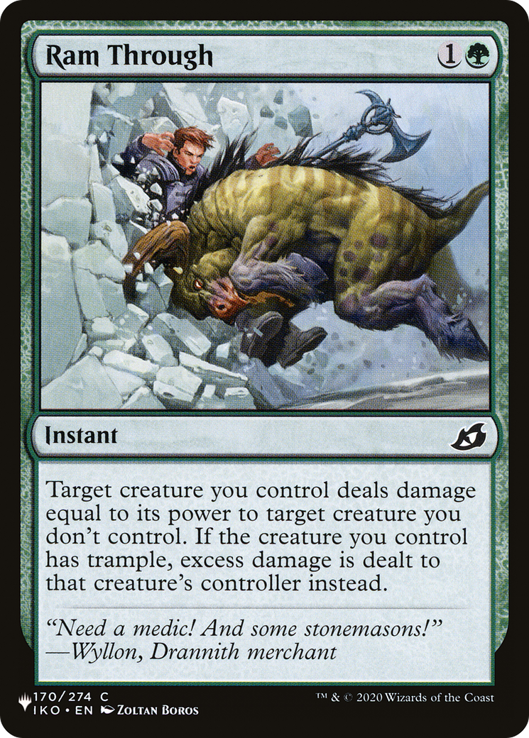 Ram Through [The List Reprints] 