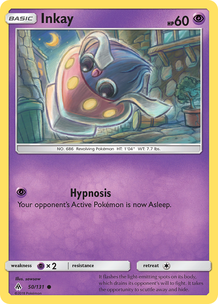 Inkay (50/131) [Sun &amp; Moon: Forbidden Light] 