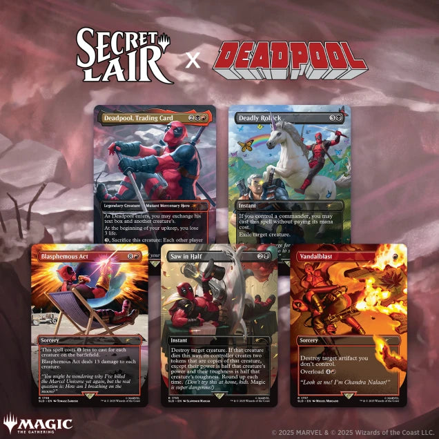 Secret Lair x Marvel's Deadpool