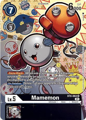 Mamemon [BT6-064] (Alternate Art) (Revision Pack 2021) [Double Diamond Promos] 