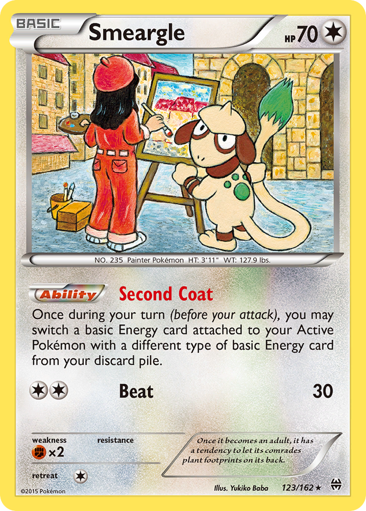 Smeargle (123/162) [XY:BREAKthrough] 