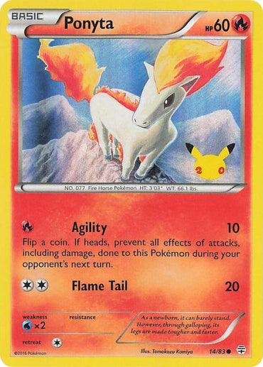 Ponyta (014/083) [Celebrations: 25th Anniversary] 