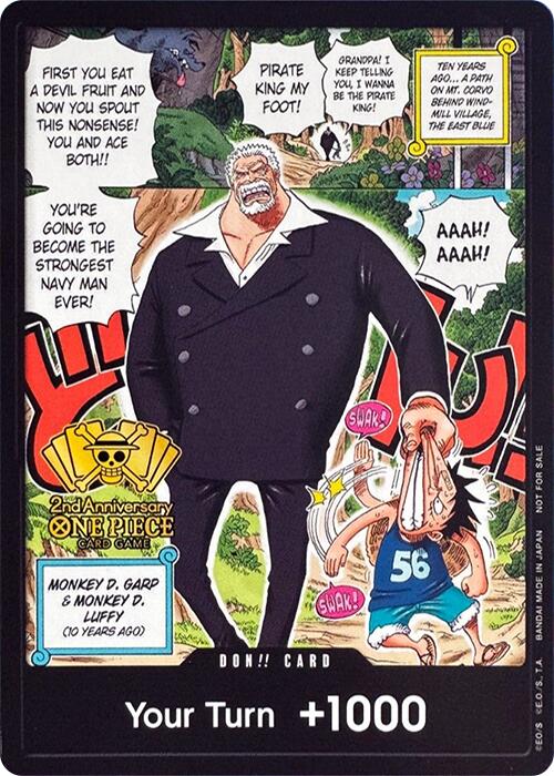 GIFT!! Card (2nd Anniversary Tournament) [One Piece Promotion Cards] 