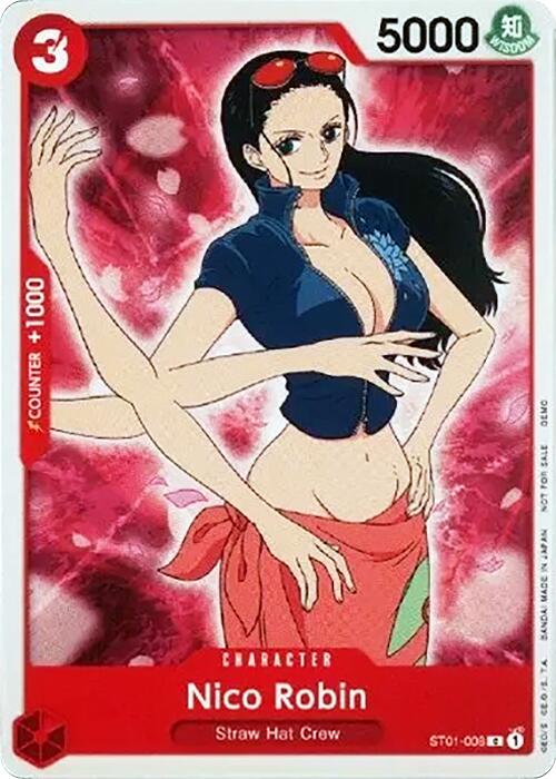 Nico Robin [One Piece Demo Deck Cards] 