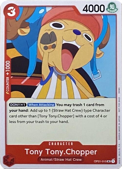 Tony Tony.Chopper [One Piece Demo Deck Cards] 
