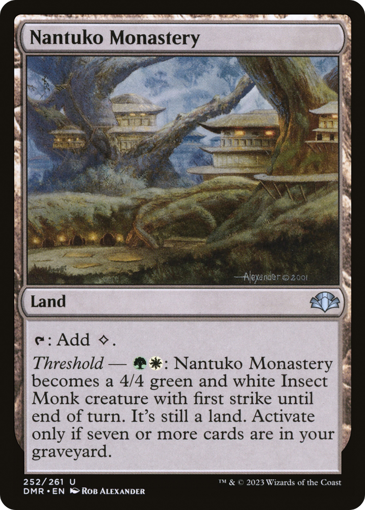 Nantuko Monastery [Dominaria Remastered] 