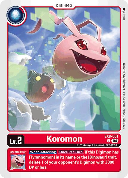 Koromon [EX8-001] [Chain of Liberation]