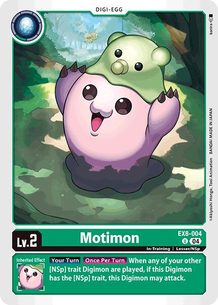 Motimon [EX8-004] [Chain of Liberation]