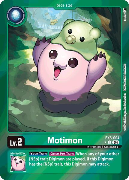 Motimon [EX8-004] (Limited Foil) [Chain of Liberation]