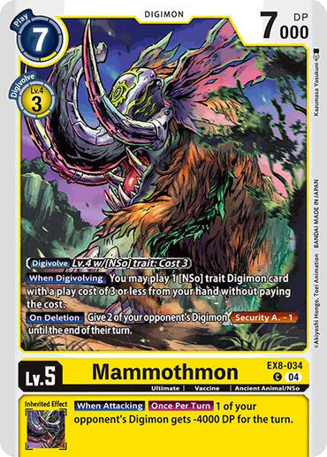 Mammothmon [EX8-034] [Chain of Liberation]