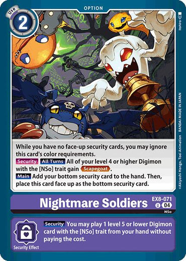 Nightmare Soldiers [EX8-071] [Chain of Liberation]