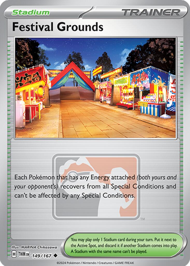 Festival Grounds (149/167) [League & Championship Cards] 