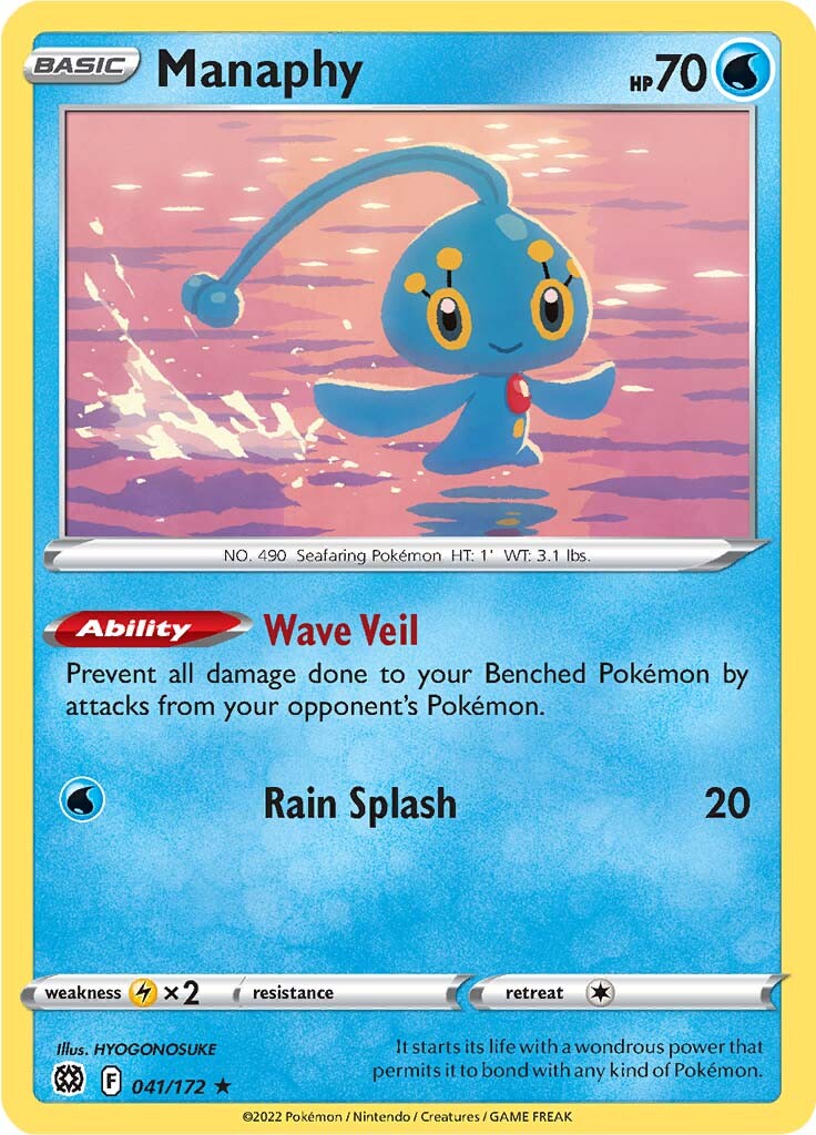 Manaphy (041/172) [Sword & Shield: Brilliant Stars] 