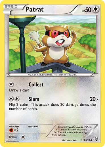 Patrat (111/135) [Black &amp; White: Plasma Storm] 
