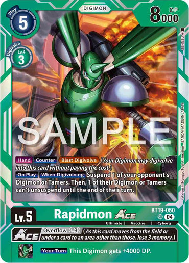 Rapidmon ACE [BT19-050] [Release Special Booster 2.0]