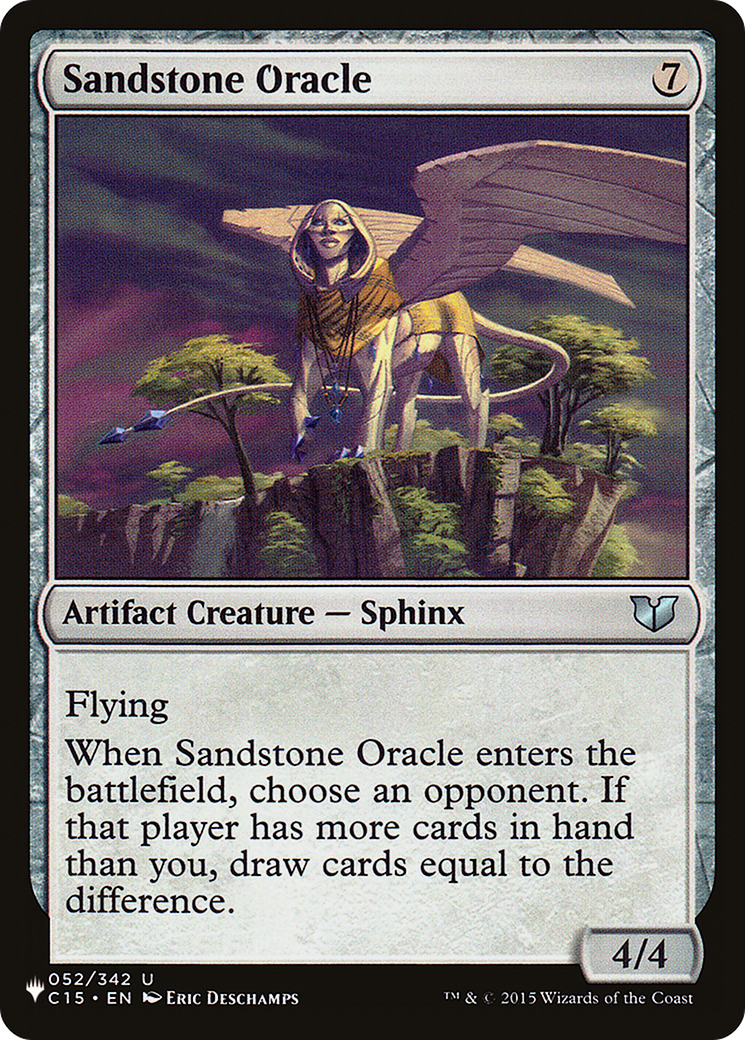 Sandstone Oracle [Secret Lair: From Cute to Brute] 