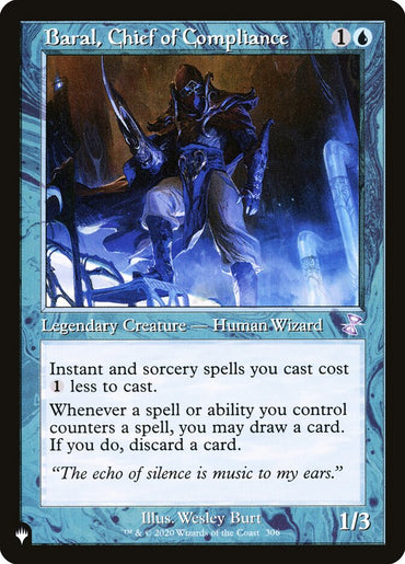 Baral, Chief of Compliance [The List] 