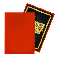 Dragon Shield: Standard 60ct Sleeves - Tangerine (Classic)