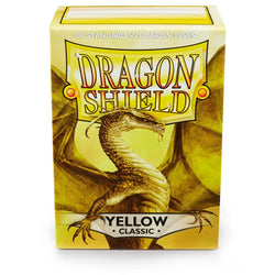 Dragon Shield: Standard 100ct Sleeves - Yellow (Classic) 