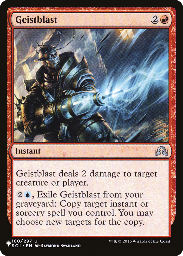 Geistblast [The List Reprints] 