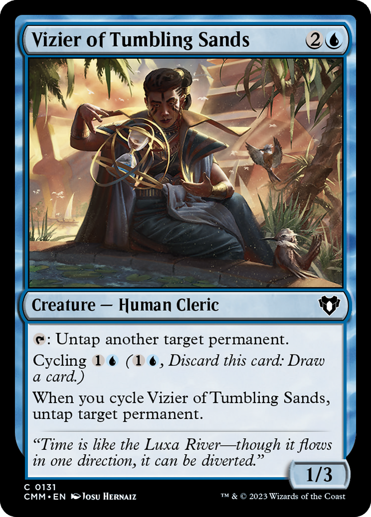 Vizier of Tumbling Sands [Commander Masters] 