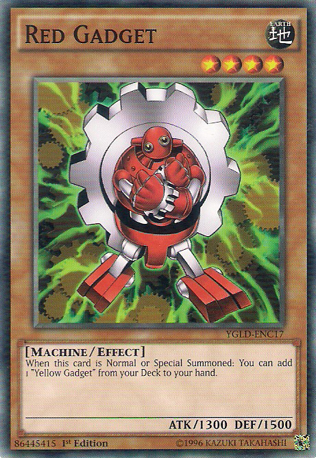 Red Gadget [YGLD-ENC17] Common 
