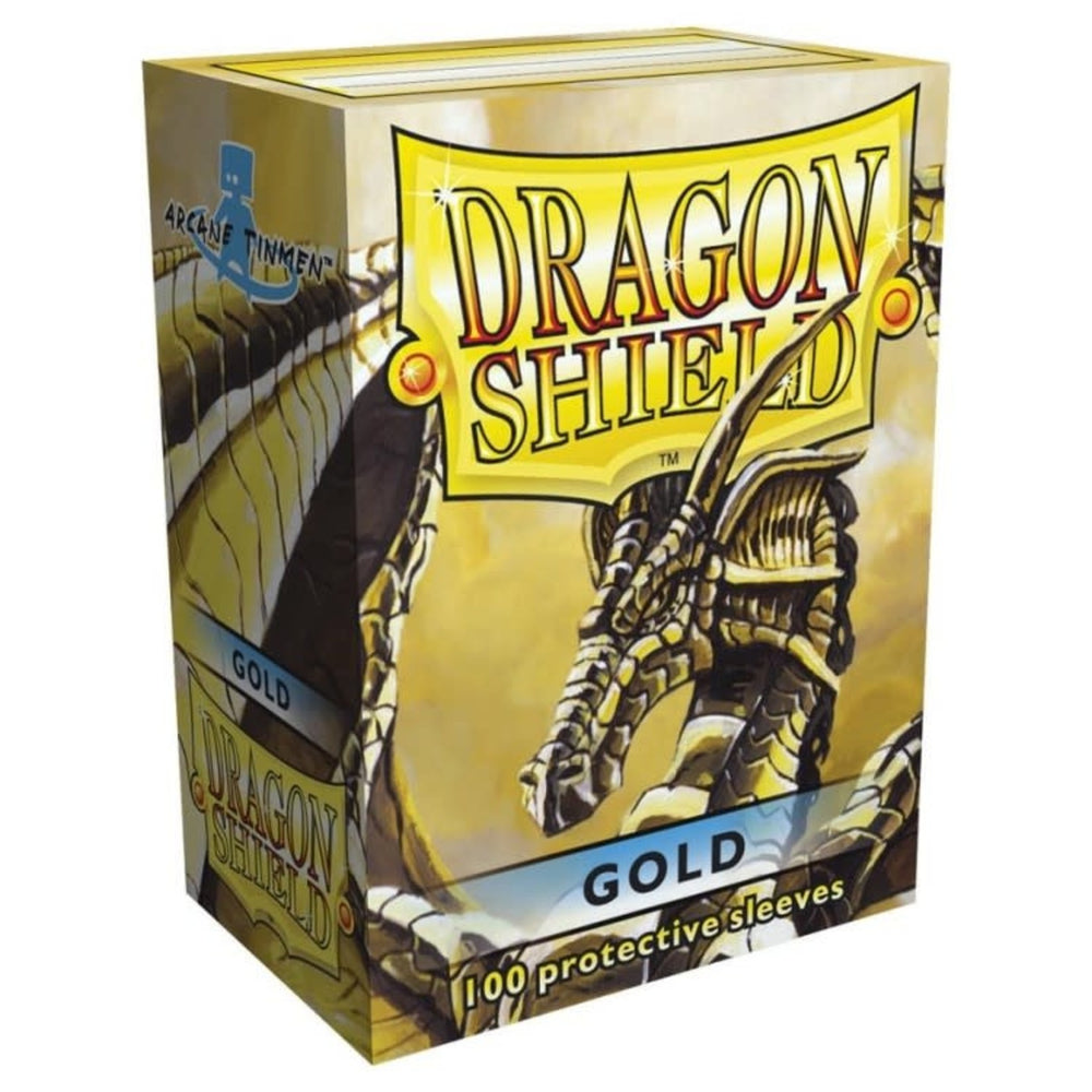 Dragon Shield: Standard 100ct Sleeves - Classic (Gold 'Pontifex') 