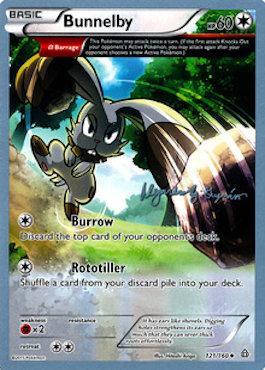 Bunnelby (121/160) (Primal Groudon - Alejandro Ng-Guzman) [World Championships 2015] 