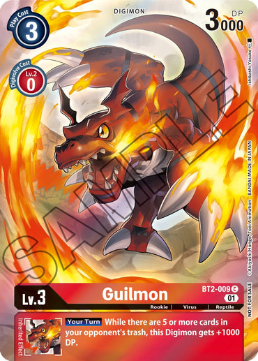 Guilmon [BT2-009] (Tamer's Card Set 1) [Release Special Booster Promos] 