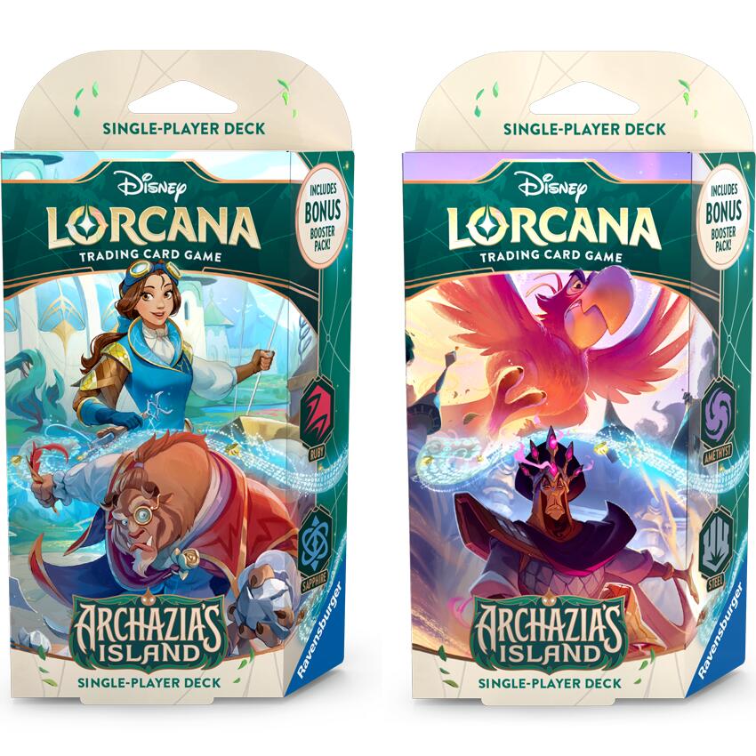 Preorden | Disney Lorcana: Archazia's Island Starter Deck (Set of 2)