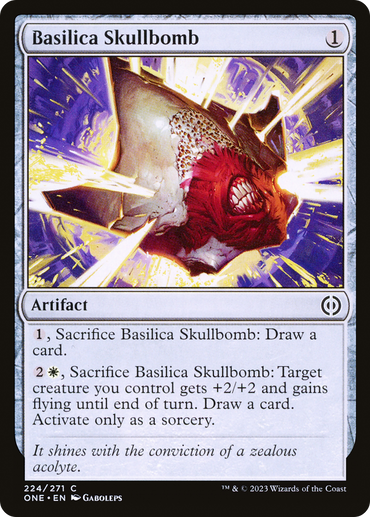 Basilica Skullbomb [Phyrexia: All Will Be One] 