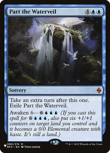 Part the Waterveil [The List Reprints]