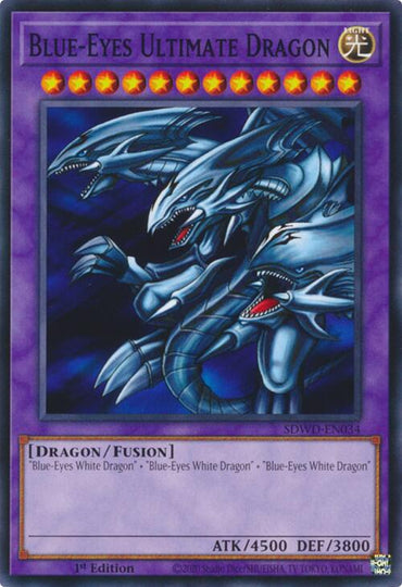 Blue-Eyes Ultimate Dragon [SDWD-EN034] Common