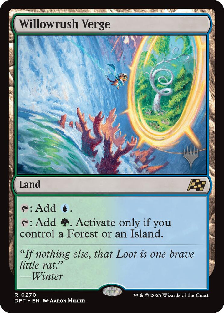 Willowrush Verge [Aetherdrift Promos]