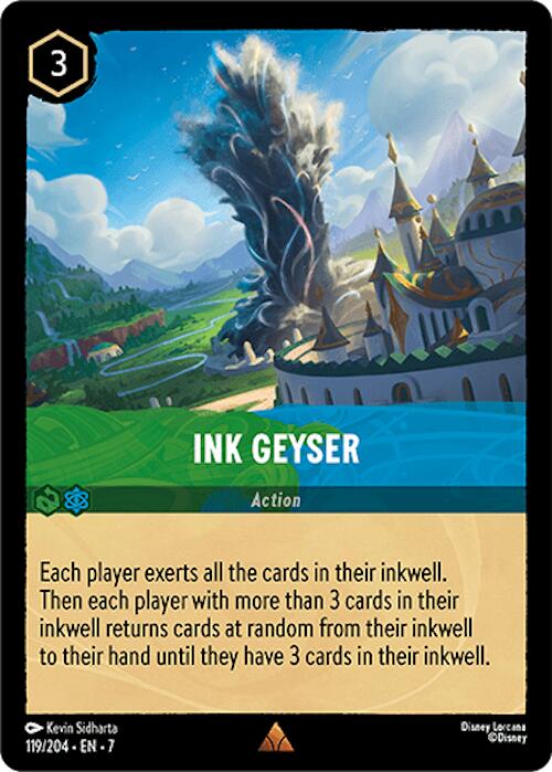 Ink Geyser (119/204) [Archazia's Island]