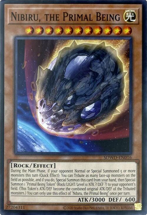 Nibiru, the Primal Being (Unlimited Misprint) [SDWD-EN016] Common