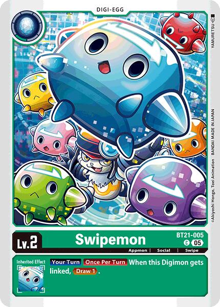 Swipemon [BT21-005] [World Convergence]