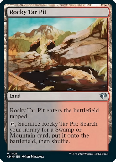 Rocky Tar Pit [Commander Masters] 