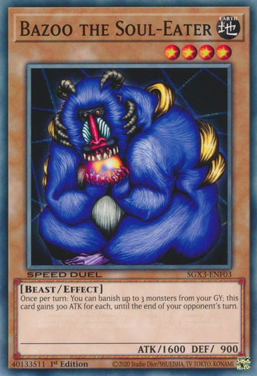 Bazoo the Soul-Eater [SGX3-ENF03] Common 