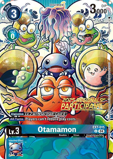 Otamamon [EX7-015] (2025 Regionals Participant) [Digimon LIBERATOR Promos]