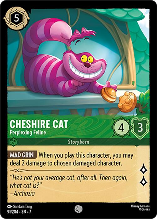 Cheshire Cat - Perplexing Feline (91/204) [Archazia's Island]