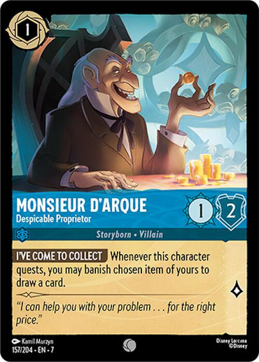 Monsieur D'Arque - Despicable Proprietor (157/204) [Archazia's Island]