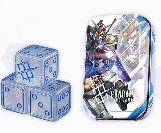 BANDAI Gundam Card Game: Damage Counter Dice Set 01