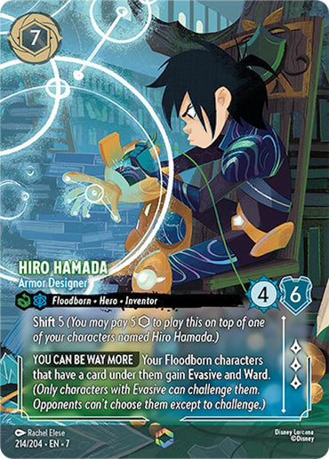 Hiro Hamada - Armor Designer (Enchanted) (214/204) [Archazia's Island]