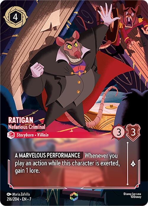 Ratigan - Nefarious Criminal (Enchanted) (216/204) [Archazia's Island]