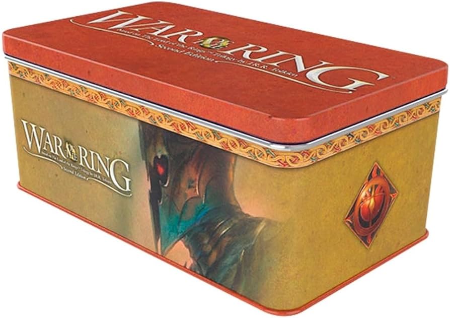 War of the Ring 2nd Ed. Card Box and Sleeves (Ares) Card Box