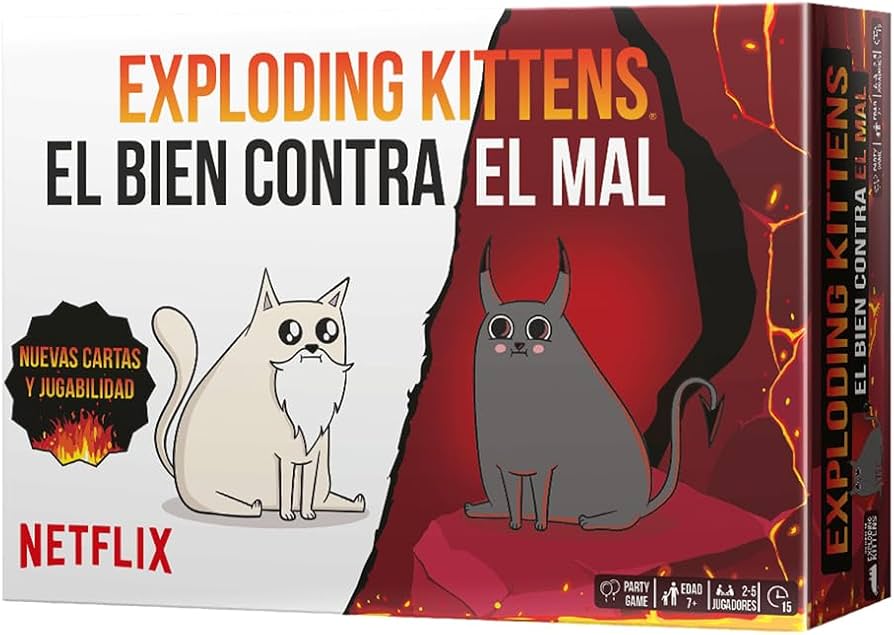 Exploding Kittens Good VS Evil - Español