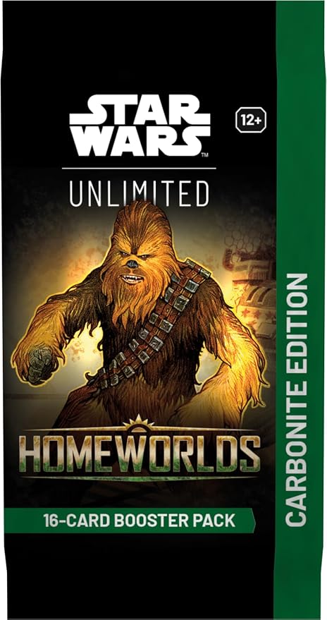 Star Wars Unlimited | Homeworlds | Carbonite Booster Pack